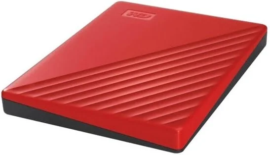 WD My Passport Harddisk WDBYVG0020BRD 2TB USB 3.2 Gen 1