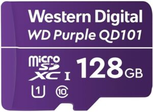WD Purple SC QD101 WDD128G1P0C microSDXC UHS-I U1 / Class10
