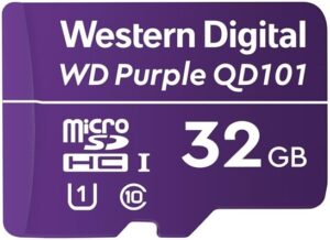 WD Purple SC QD101 WDD032G1P0C microSDHC UHS-I U1 / Class10