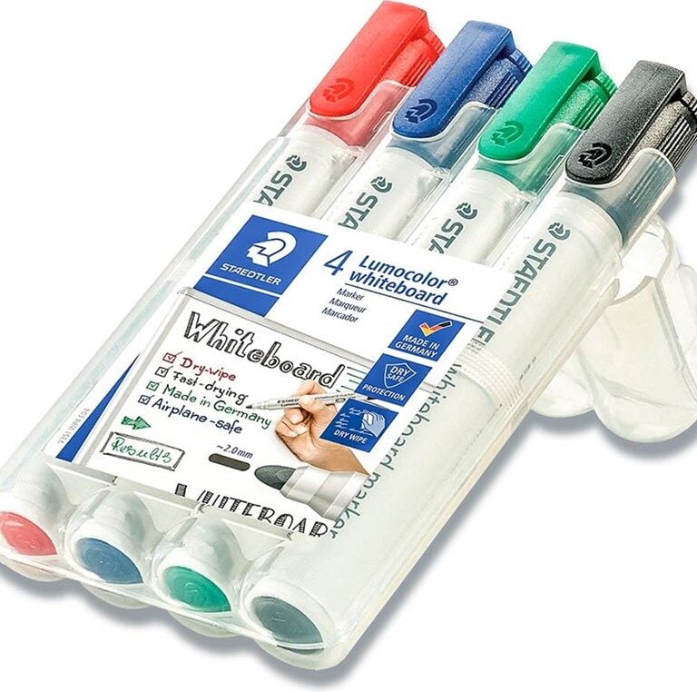 Whiteboard Lumocolor rund 2mm ass 4stk. - 351 WP4