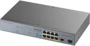 Zyxel GS1300-10HP Switch 8-porte Gigabit PoE+